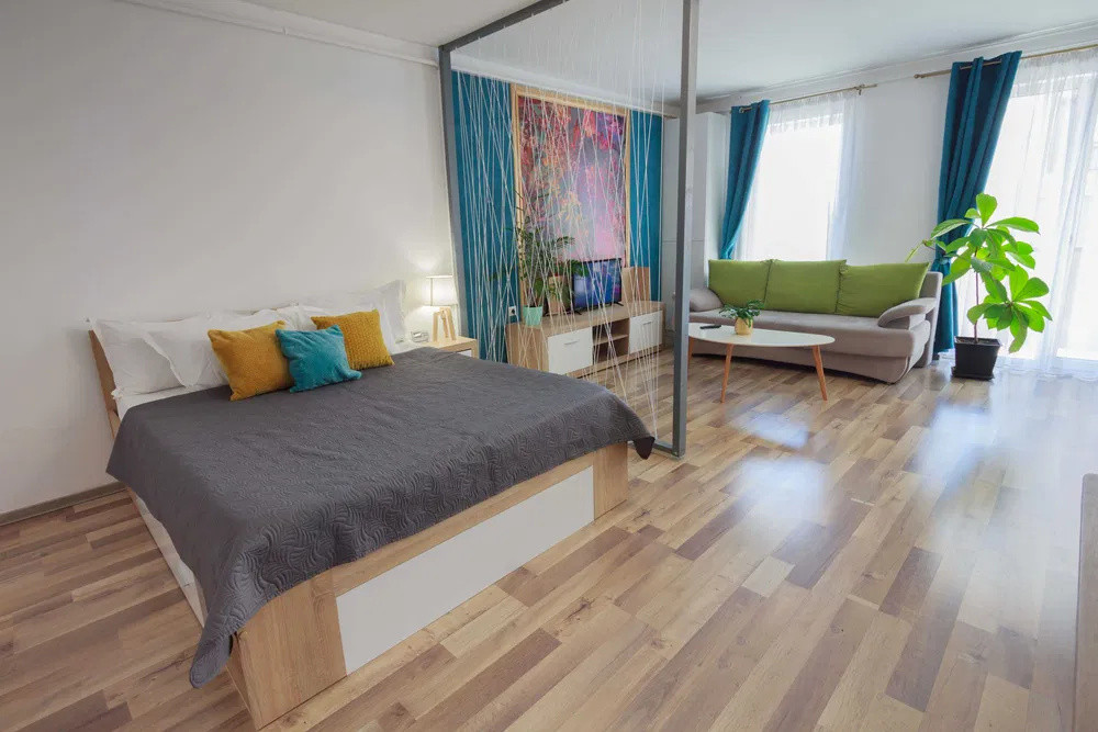 Apartament SPATIOS o Camera, 45 mp, Parcare, Andrei Muresanu