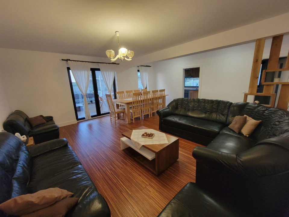 Casă tip duplex, 120 mp, 400 mp teren, 4 parcări, la cheie, zona Hub Educațional