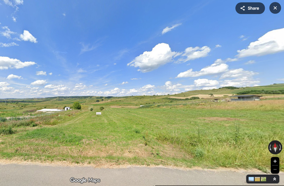 Teren extravilan 2900mp și 14ml front zona Salistea Noua