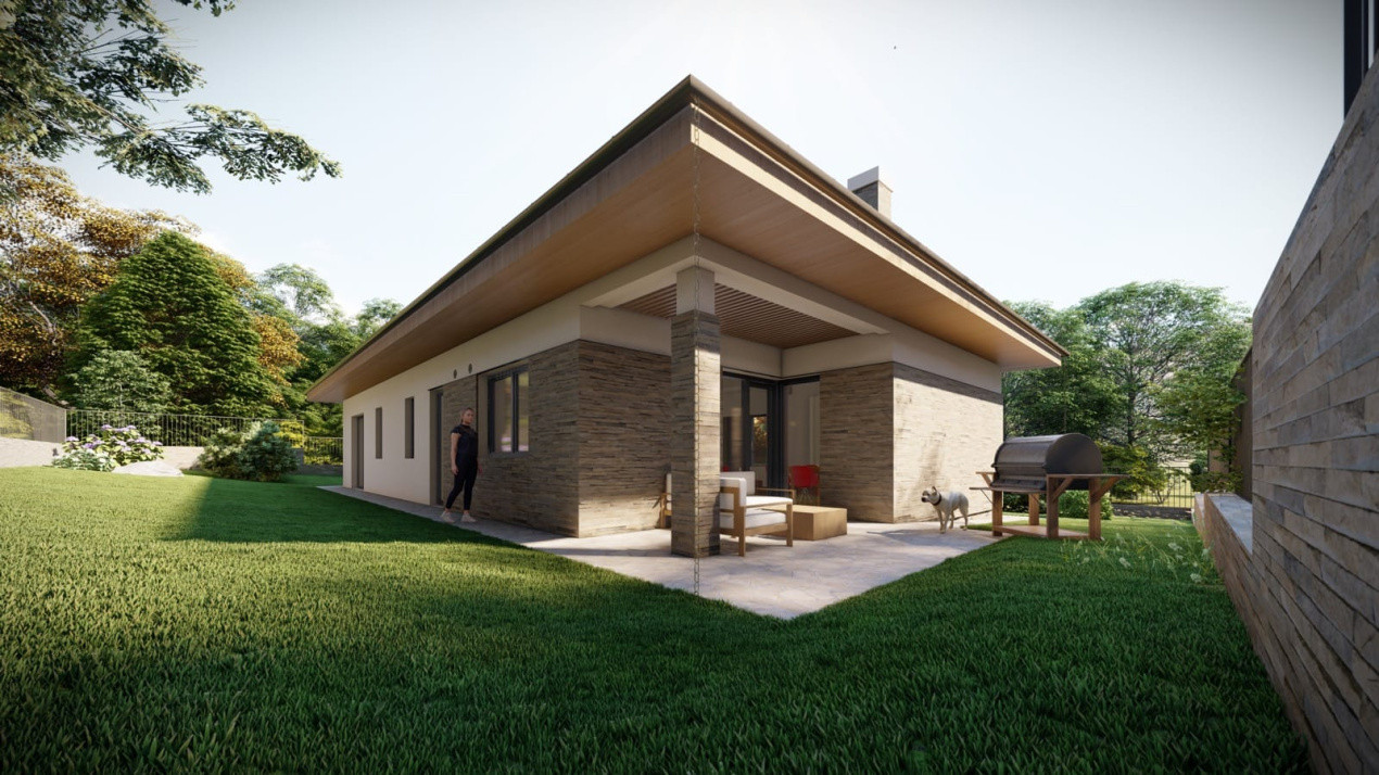 Casa Individuala pe un Nivel, 120 mp, Chinteni