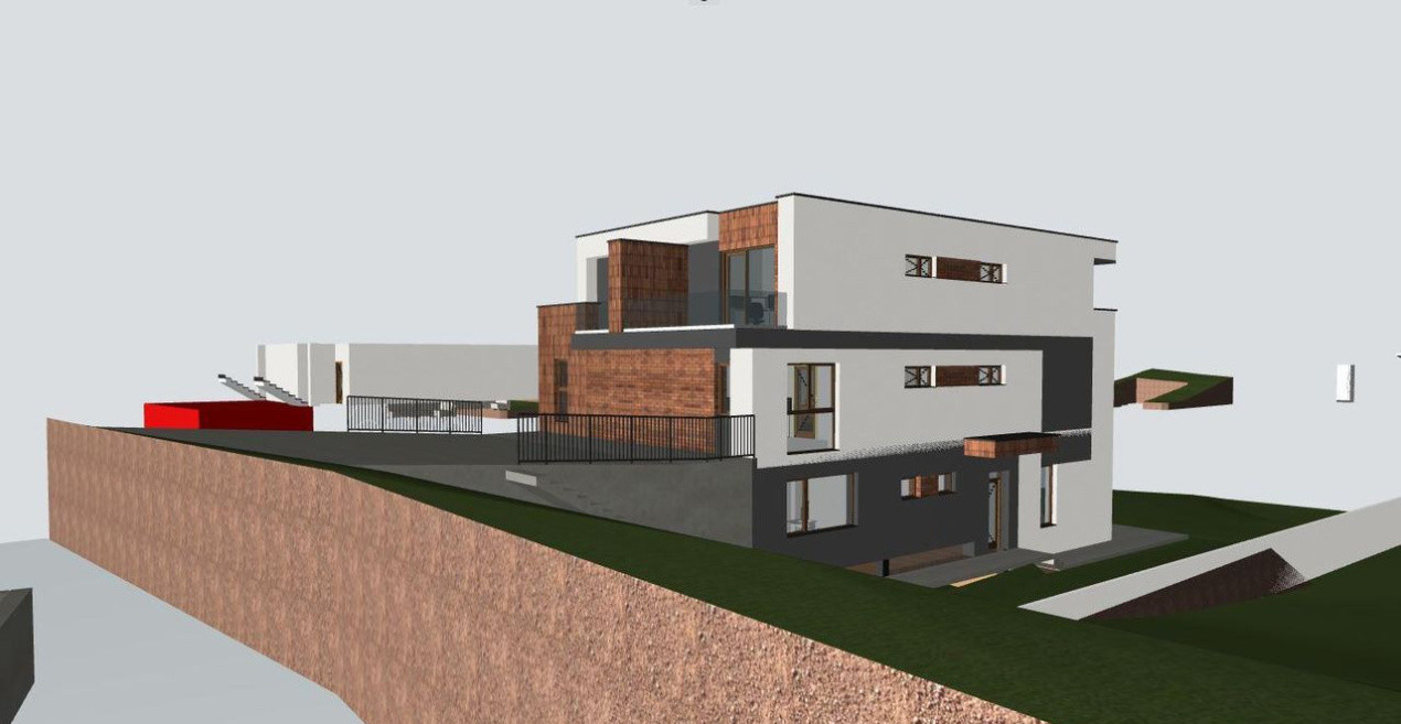 Duplex cu 5 camere, 175mp utili, mp teren, Valea Chintaului