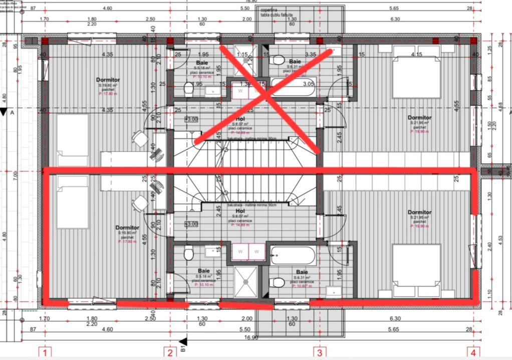 Duplex cu 5 camere, 175mp utili, mp teren, Valea Chintaului