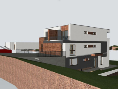 Duplex cu 5 camere, 175mp utili, mp teren, Valea Chintaului