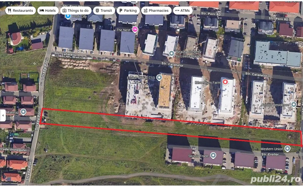 Teren intravilan Floresti 5702 mp