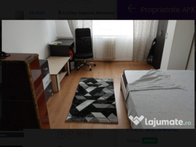 Garsoniera cocheta, 22 mp, etaj intermediar, zona strazii Taberei