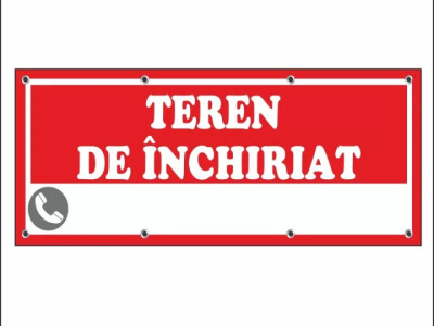 Teren 540 mp de închiriat, la stradă principală – str. Oașului, zonă cu VAD!