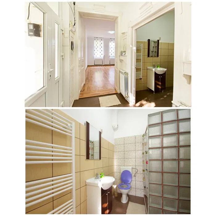 Vilă de închiriat, 3 încăperi, 70 mp, curte, zona Parcul Cetățuia