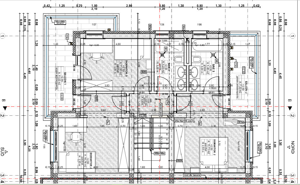 Duplex 5 camere 120mp utili Chinteni teren 450mp 