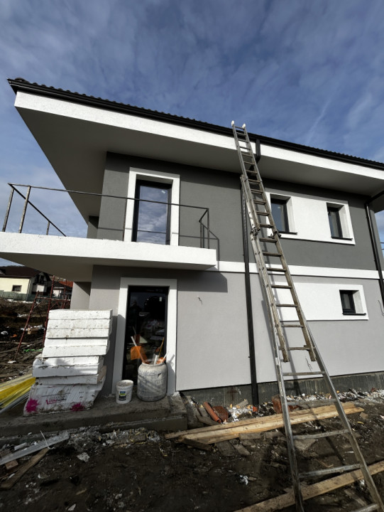 Duplex 5 camere 120mp utili Chinteni teren 450mp 