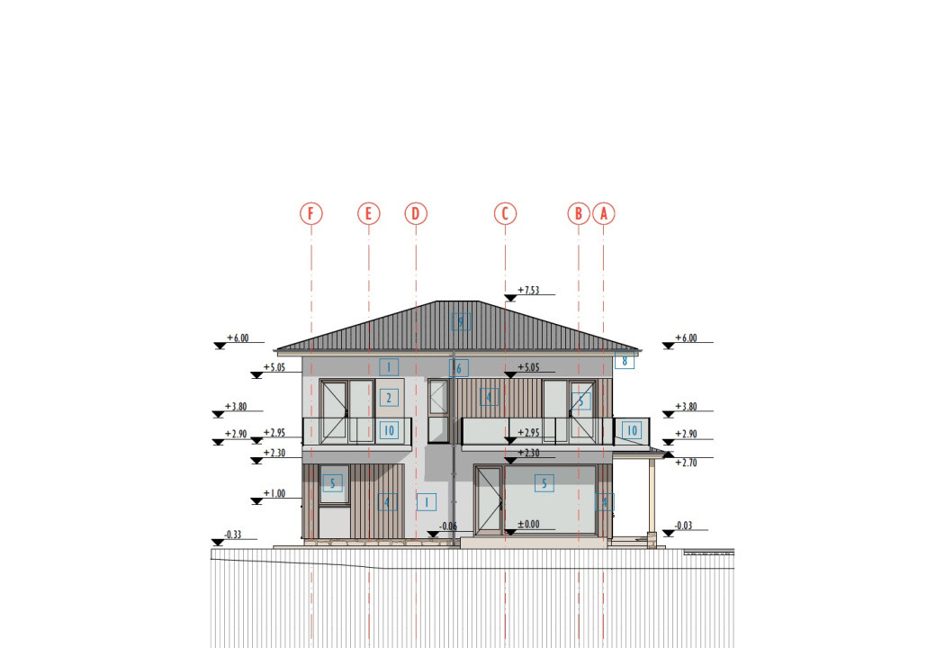 Duplex nou cu garaj – Chinteni, zona Profi