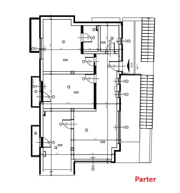 Apartament 4 camere 177.3 mp - str Uliului - Cluj!