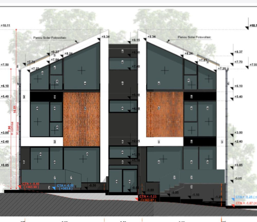  Teren cu Autorizatie de vanzare zona Manastur 598mp