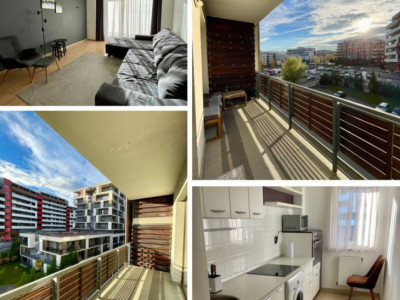 Apartament cu 1 camera,43mp,terasă,petfriendly, Zona Buna Ziua