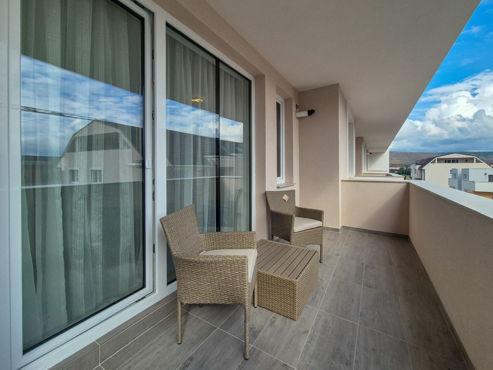 Apartament modern 2 camere cu terasa, prima inchiriere-Strada Cetatii