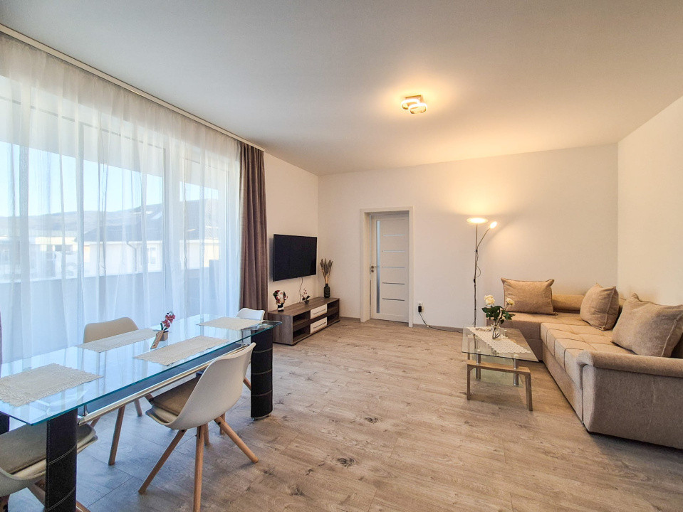 Apartament modern 2 camere cu terasa, prima inchiriere-Strada Cetatii