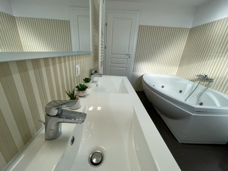 Casă tip duplex -zonă centrală Gilău, 4 camere 