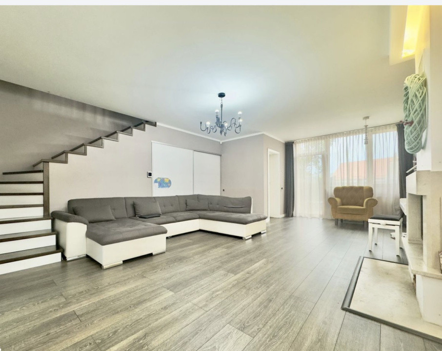 Casă tip duplex -zonă centrală Gilău, 4 camere 