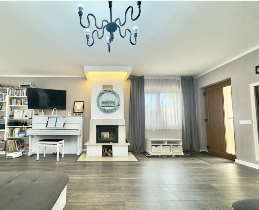 Casă tip duplex -zonă centrală Gilău, 4 camere 