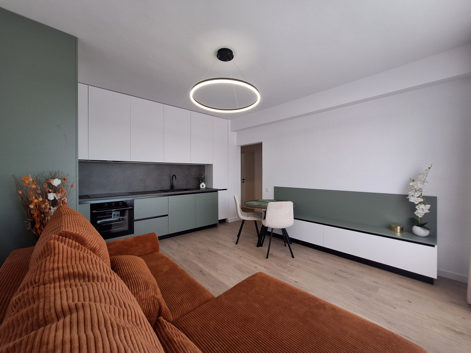 Apartament cu 2 camere, 41 mp, terasa, zona Terra