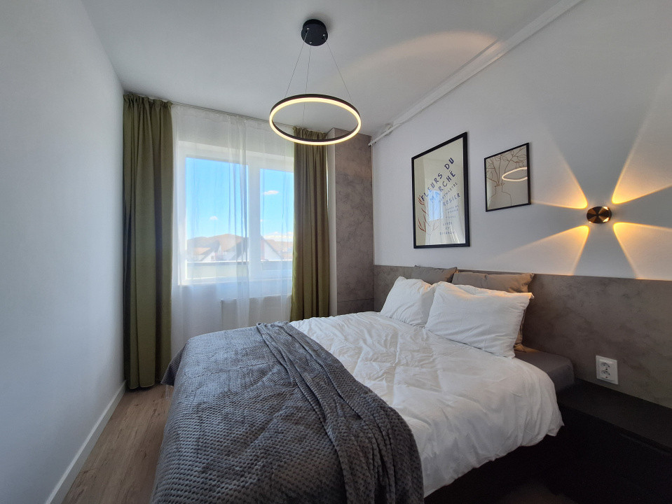 Apartament cu 2 camere, 41 mp, terasa, zona Terra