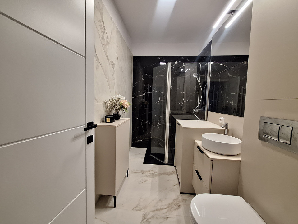 Apartament cu 2 camere, 41 mp, terasa, zona Terra