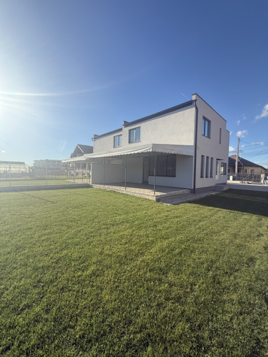 Casă nouă alipită 142 mp utili – Apahida, zona Primăriei, teren 440 mp