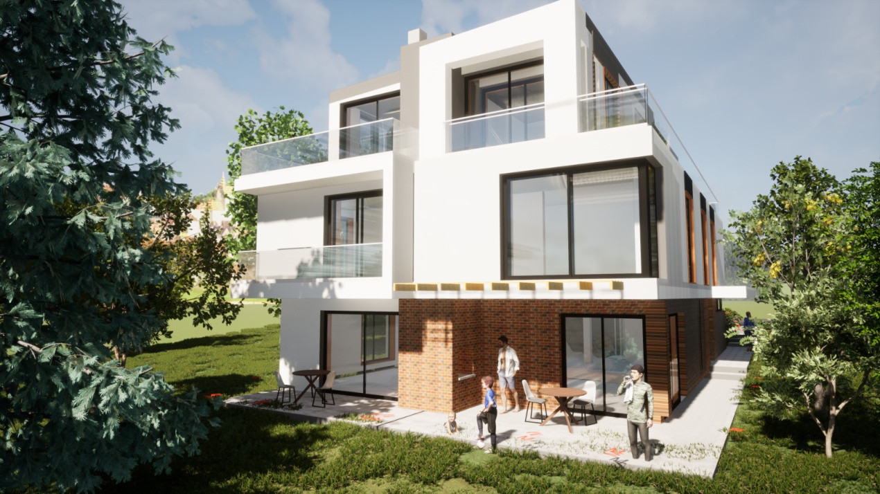 Duplex, 5 camere, 170mp utili, 47mp terasa, Voronet