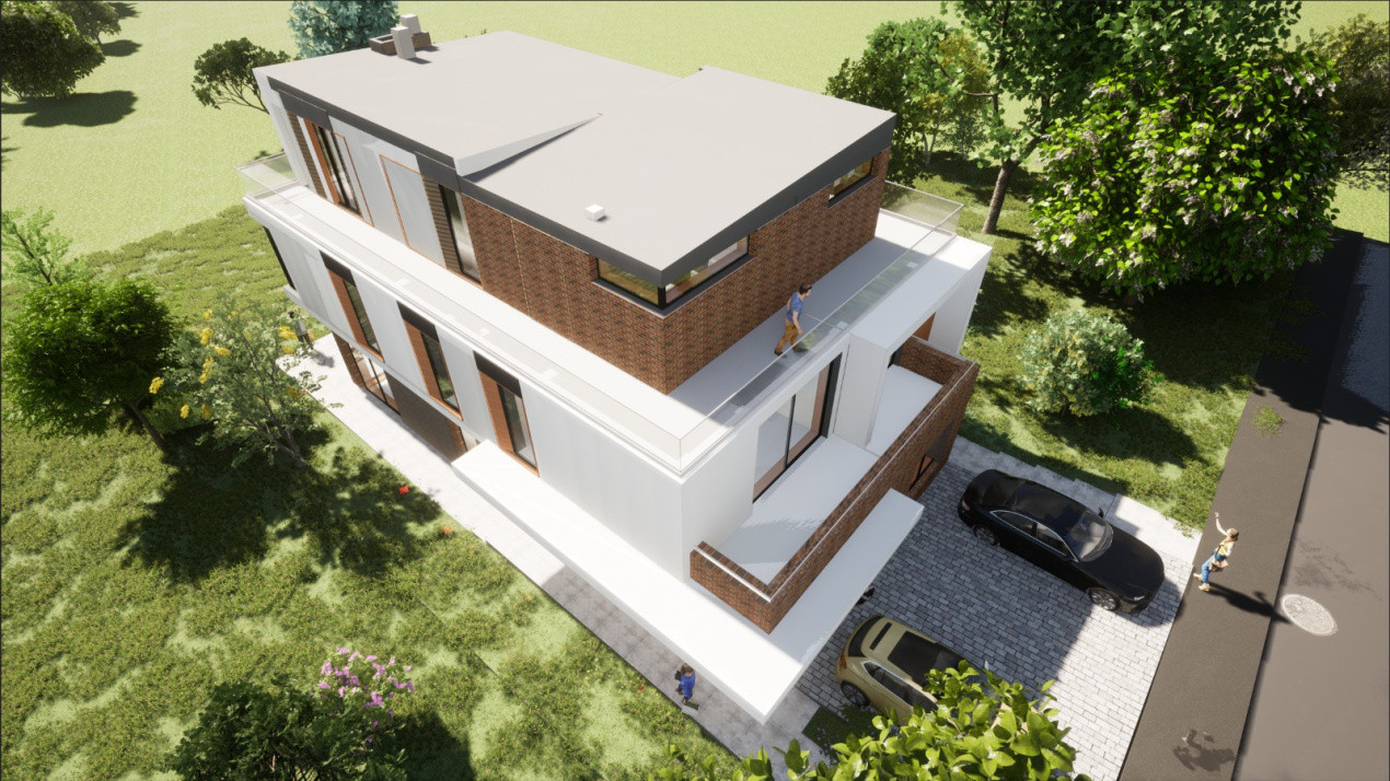 Duplex, 5 camere, 170mp utili, 47mp terasa, Voronet