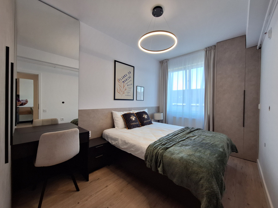 Apartament cu 2 camere, 41 mp, terasa, zona Terra