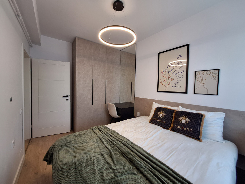 Apartament cu 2 camere, 41 mp, terasa, zona Terra