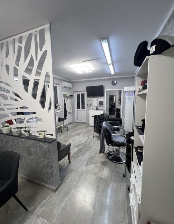 Spațiu comercial de vânzare/ salon de înfrumusețare la cheie, gata de preluare 