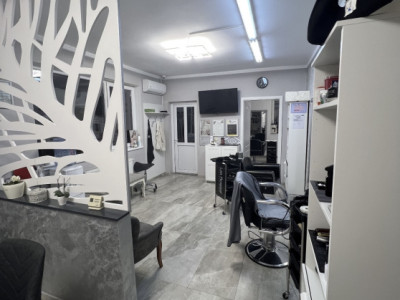 Spațiu comercial de vânzare/ salon de înfrumusețare la cheie, gata de preluare 
