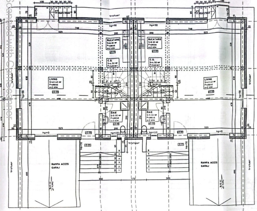 Casa tip duplex, semifinisat, 160 mp utili , 200 mp teren, zona Tineretului 