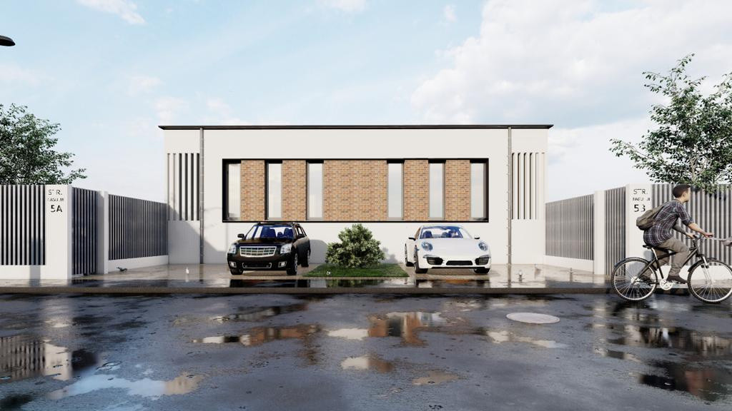 Casa tip Duplex panoramic, 4 camere, 110 mp, teren 225 mp,zona Fagului