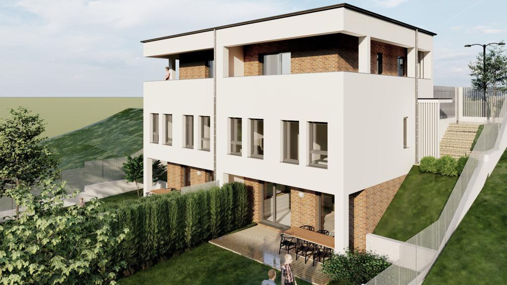 Casa tip Duplex panoramic, 4 camere, 110 mp, teren 225 mp,zona Fagului