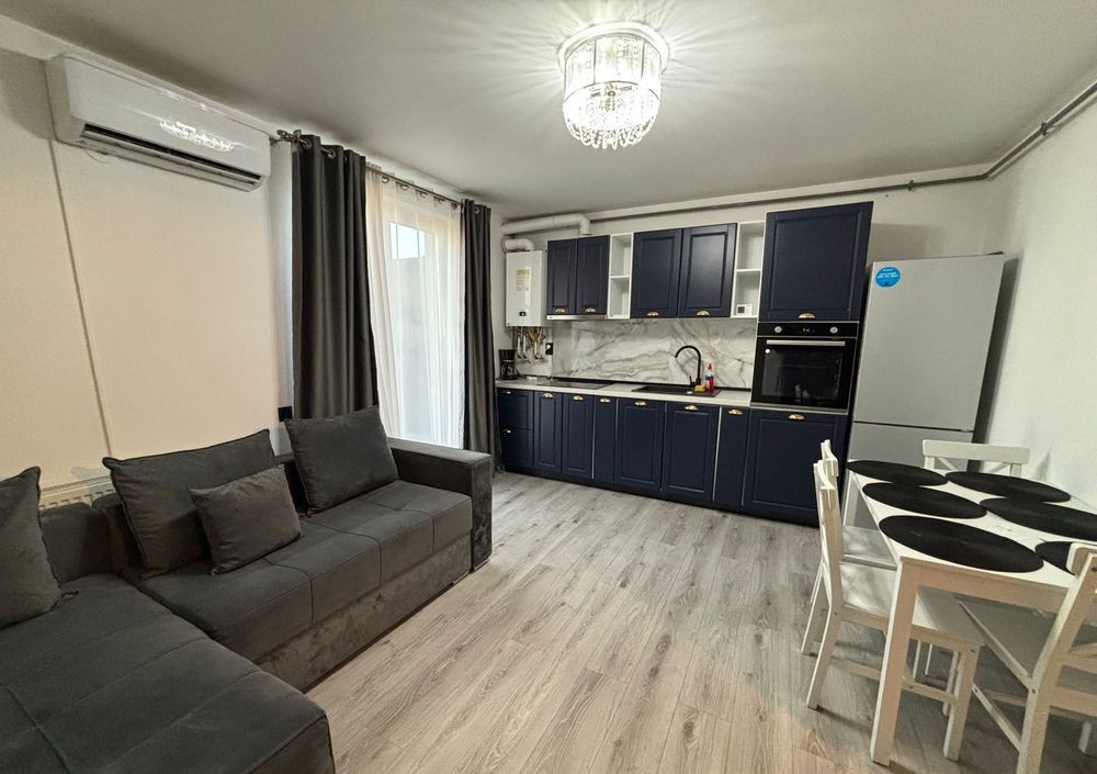 Apartament cu 2 camere la cheie, 45 mp, bloc nou, Zona Dambu Rotund