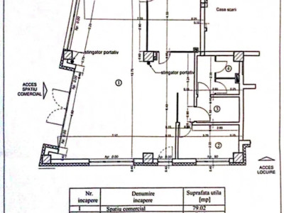 Spatiu comercial de inchiriat in zona Garii, 96mp, Cluj Napoca 