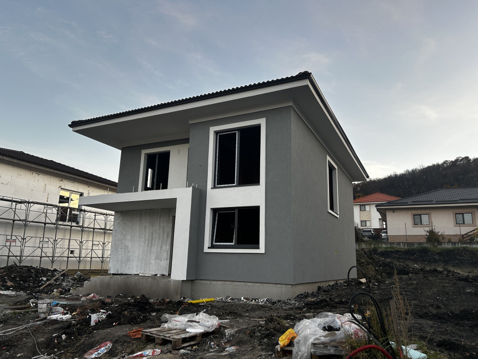 Reducere Black Friday! Casa individuala in Chinteni 120mp utili 500mp teren