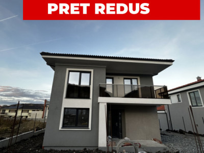 Reducere Black Friday! Casa individuala in Chinteni 120mp utili 500mp teren