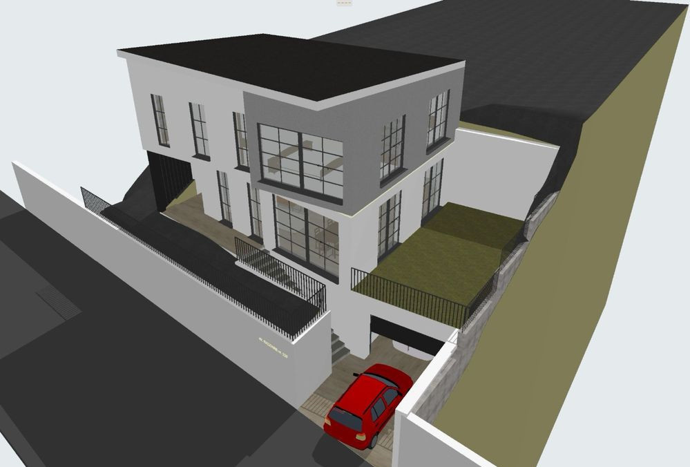 Casa individuala, 135mp, teren 250mp, garaj, terasa 35mp, Vivo