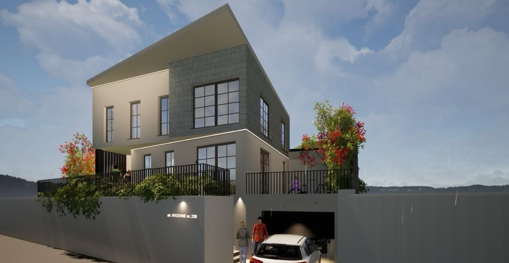 Casa individuala, 135mp, teren 250mp, garaj, terasa 35mp, Vivo