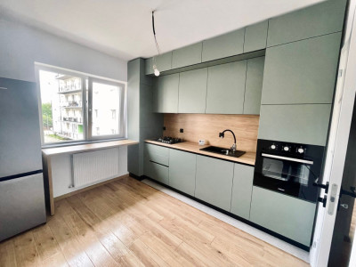 Apartament NOU in zona Terra , 44 mp util, balcon 5 mp ,bloc din 2025