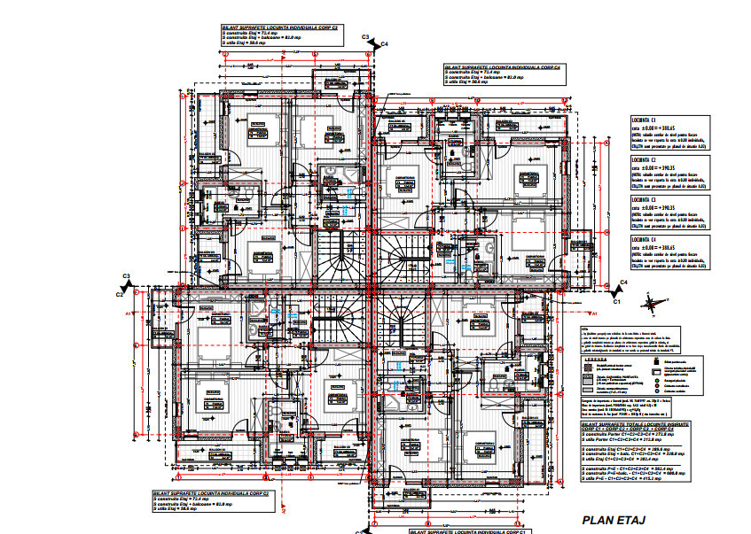 Casa tip cvatruplex,4 camere, mp teren, Zona Terra