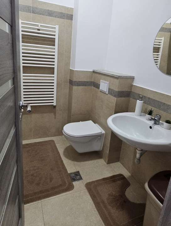 Apartament de 3 camere, 54.81 mp utili, mobilat/utilat, Roata Faget