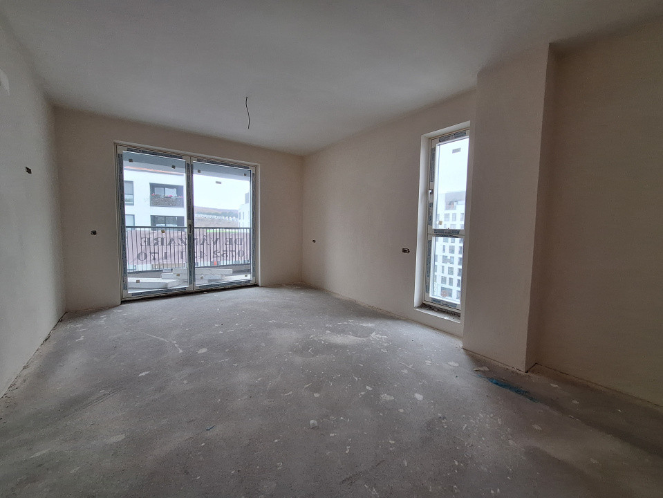 Apartament cu 2 camere, 53 mp, balcon, Columna Residence