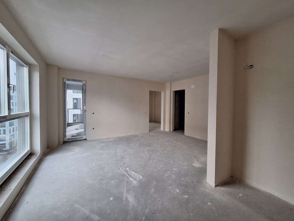 Apartament cu 2 camere, 53 mp, balcon, Columna Residence