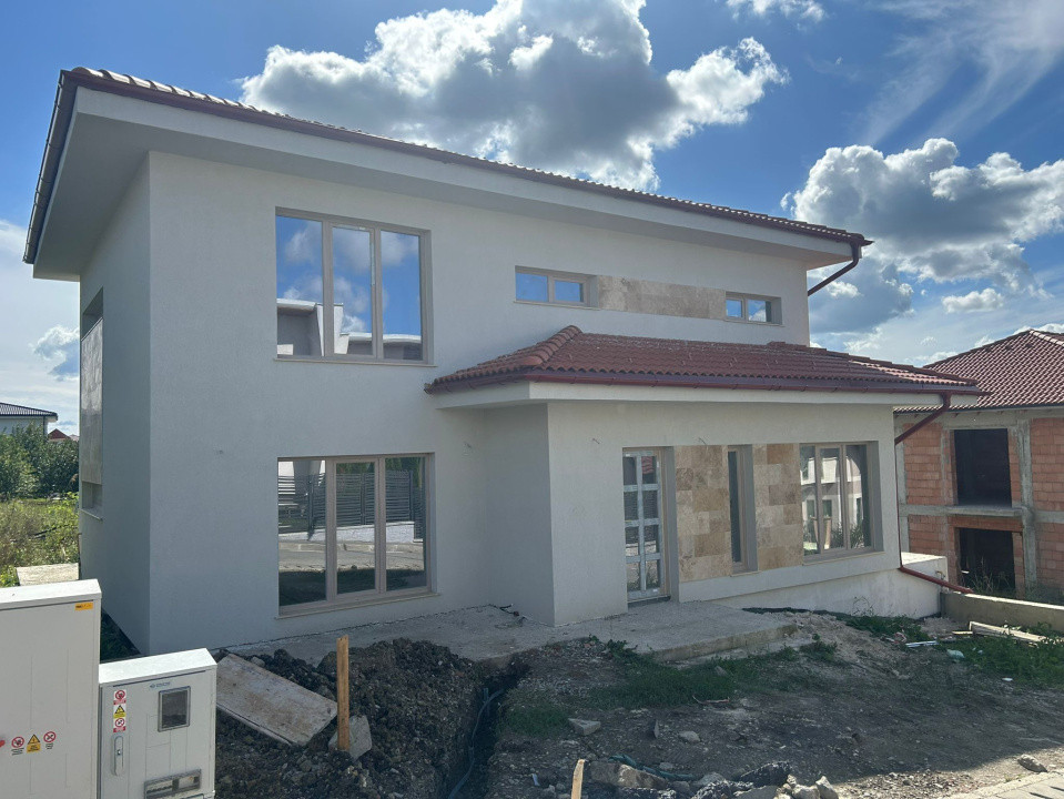 Casă modernă în Chinteni, zona apropiată de Cluj-Napoca – poziție excelentă