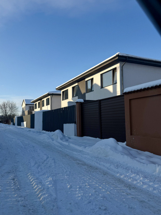 Casa moderna tip duplex,140 mp utili,zona centrala Gilau,tva inclus 