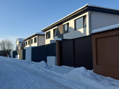 Casa moderna tip duplex,140 mp utili,zona centrala Gilau,tva inclus 