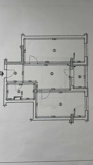 Apartament cu 2 camere, decomandat, 55 mp, balcon, zona BMW